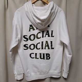 ANTI SOCIAL SOCIAL CLUB カモフラロゴ パーカー