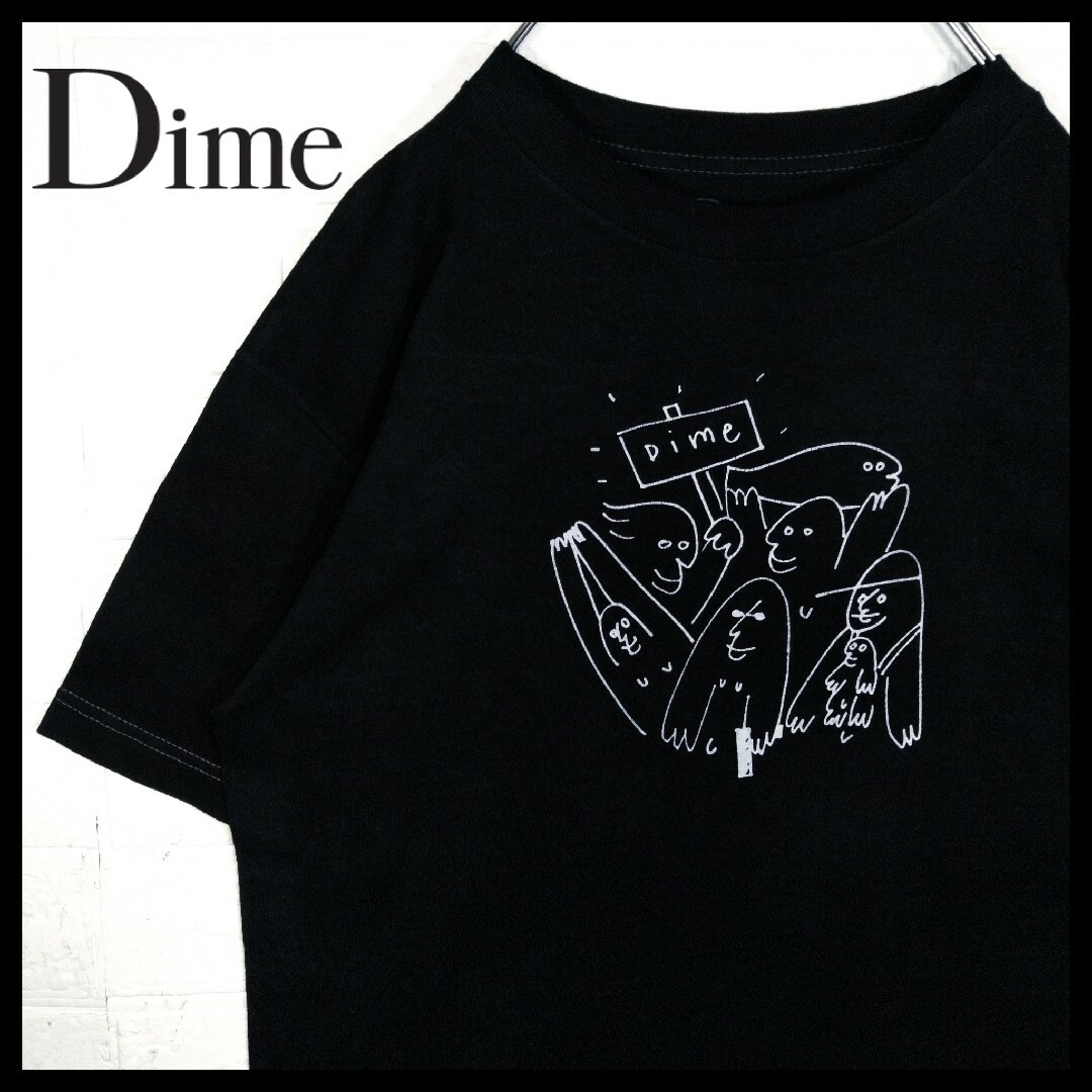 【Dime】キャラクターロゴプリント　Mサイズ　Tシャツ メンズのトップス(Tシャツ/カットソー(半袖/袖なし))の商品写真