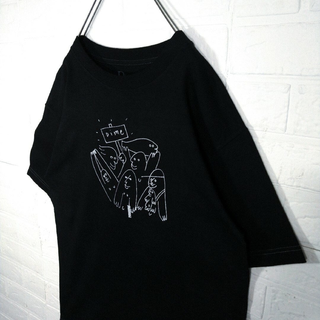 【Dime】キャラクターロゴプリント　Mサイズ　Tシャツ メンズのトップス(Tシャツ/カットソー(半袖/袖なし))の商品写真