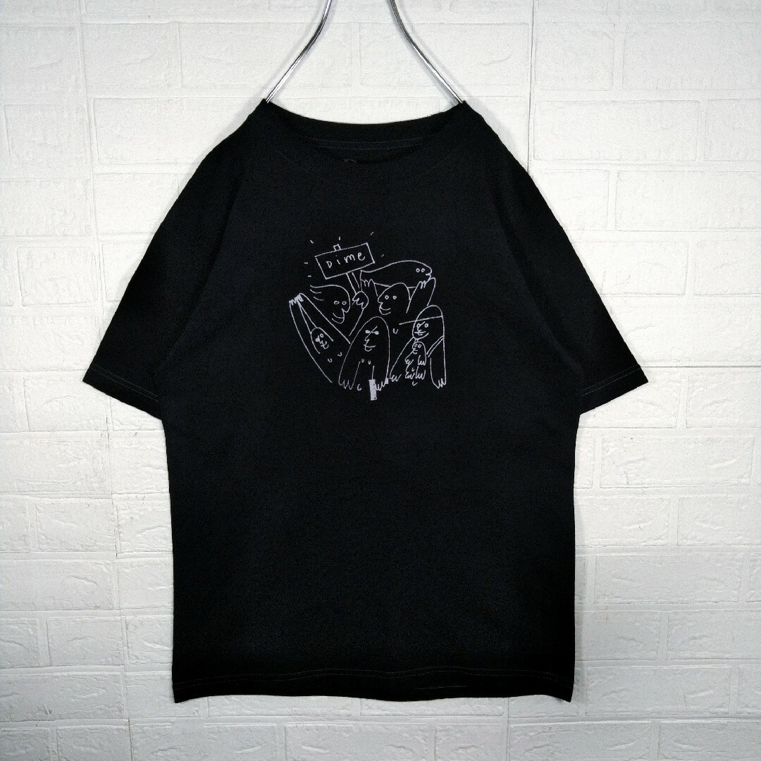 【Dime】キャラクターロゴプリント　Mサイズ　Tシャツ メンズのトップス(Tシャツ/カットソー(半袖/袖なし))の商品写真