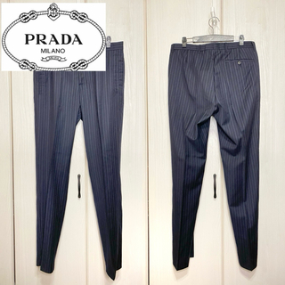 PRADA - 【美品】 PRADA ストライプ スラックス パンツ