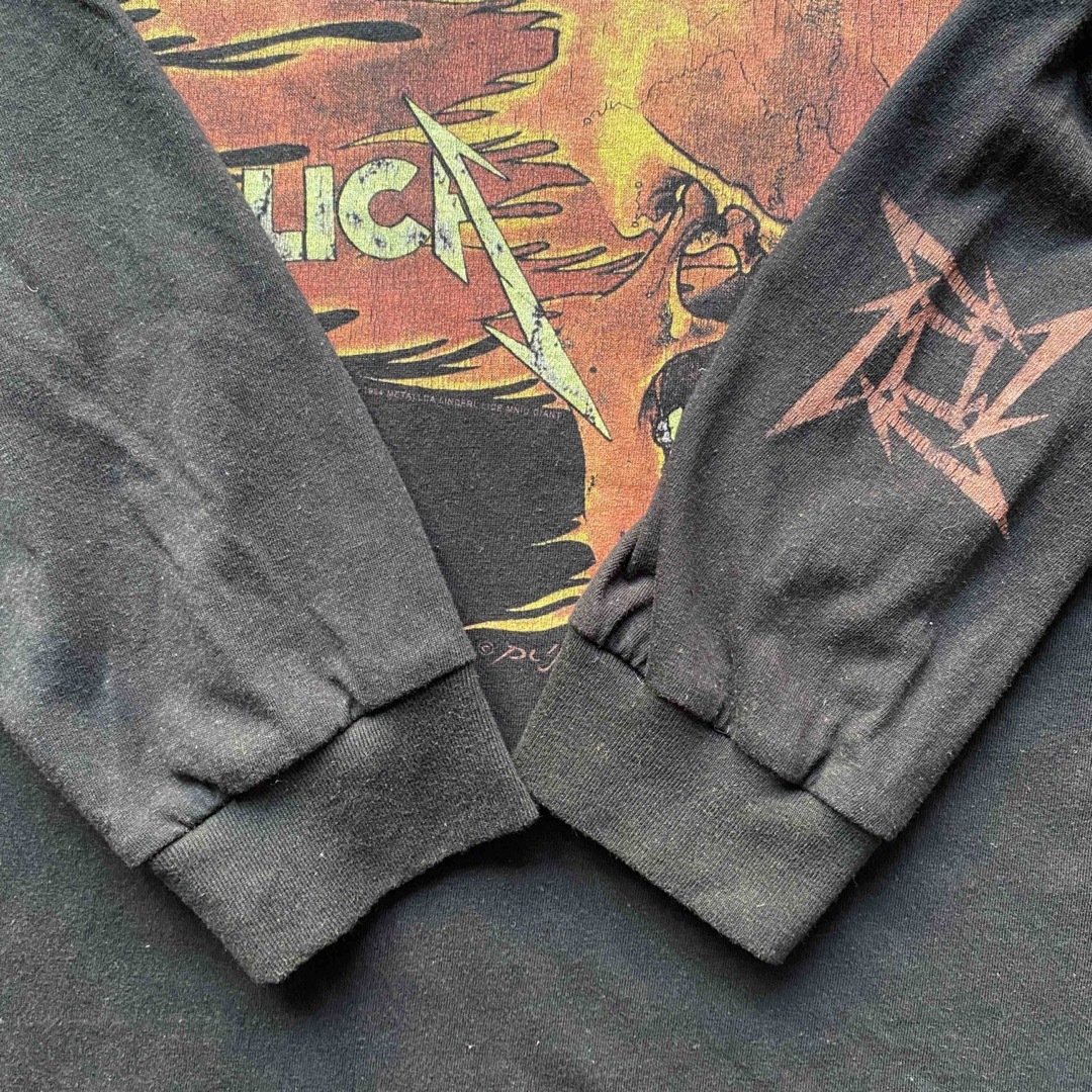 VINTAGE(ヴィンテージ)のMetallica L/S Tee XL メタリカ パスヘッド Tシャツ ロンT メンズのトップス(Tシャツ/カットソー(七分/長袖))の商品写真