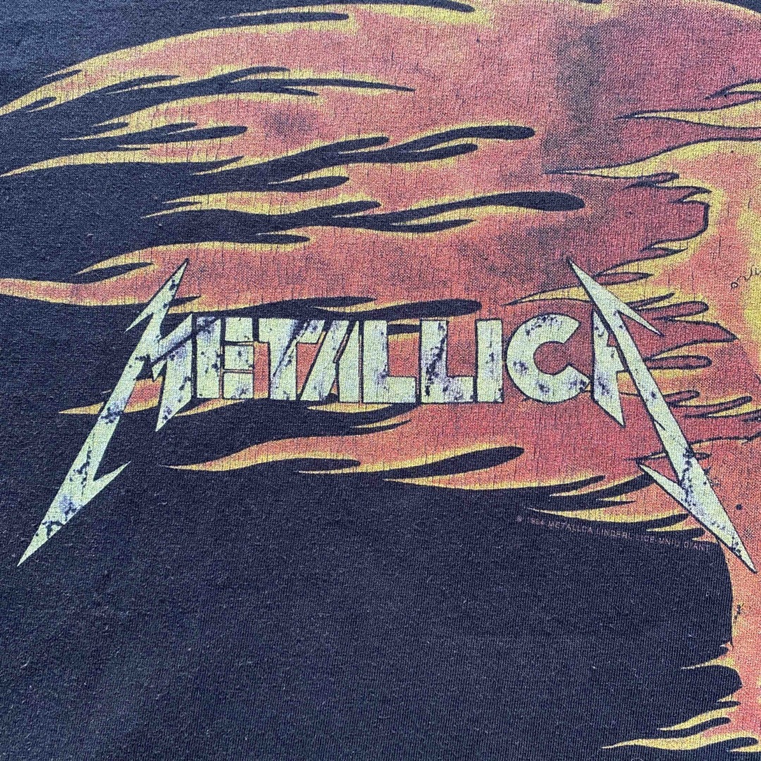 VINTAGE(ヴィンテージ)のMetallica L/S Tee XL メタリカ パスヘッド Tシャツ ロンT メンズのトップス(Tシャツ/カットソー(七分/長袖))の商品写真