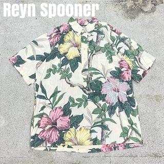 Reyn Spooner - reyn spooner レインスプーナー　ハーフボタン　アロハシャツ