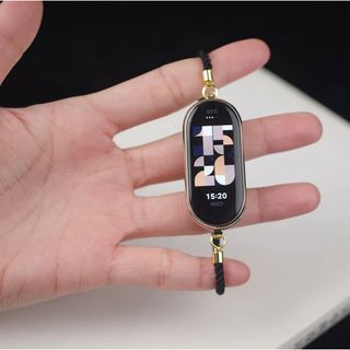 Xiaomi Smart Band 8用交換バンド ブラック(その他)