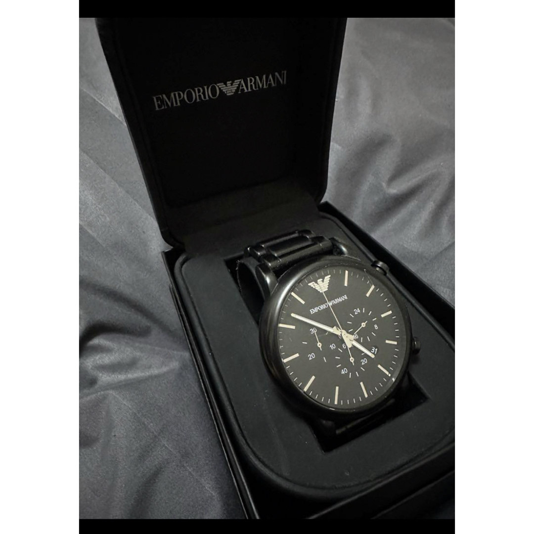 Emporio Armani(エンポリオアルマーニ)の☆美品☆Emporio Armani エンポリオアルマーニ 腕時計 防水 メンズの時計(腕時計(アナログ))の商品写真