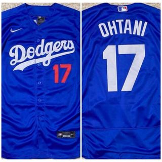 【新品】 Shohei Ohtani 大谷翔平 ドジャース 青 Medium(応援グッズ)