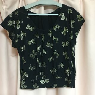 ツモリチサト(TSUMORI CHISATO)のツモリチサト トップス リボン(Tシャツ(半袖/袖なし))