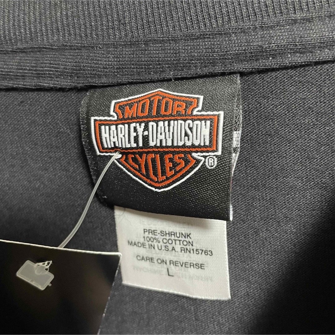 Harley Davidson(ハーレーダビッドソン)の新品　ハーレーダビッドソン　半袖Tシャツ　メンズLサイズ メンズのトップス(Tシャツ/カットソー(半袖/袖なし))の商品写真