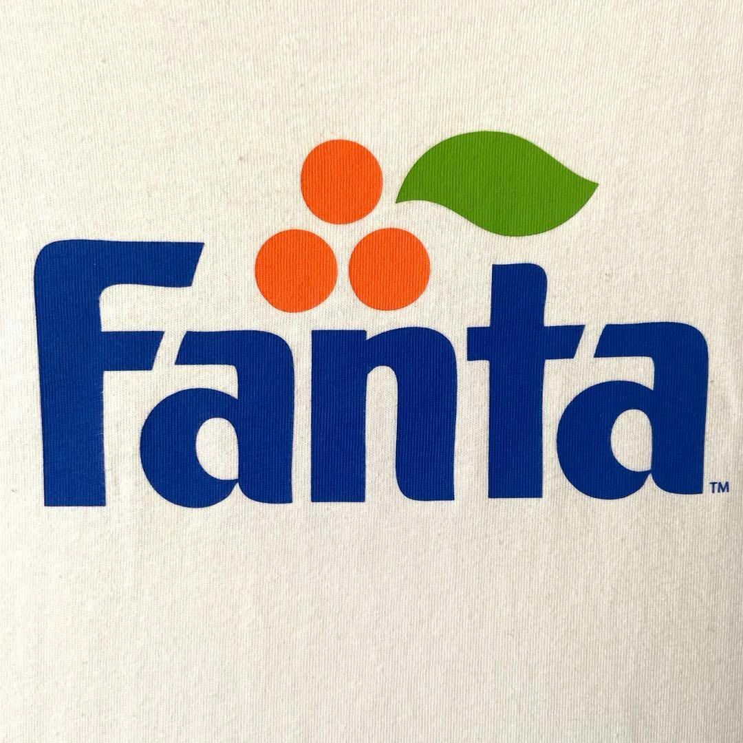 GU(ジーユー)のFanta　古着　レディース　ファンタ　リンガーTシャツ　コカコーラ　アメカジ レディースのトップス(Tシャツ(半袖/袖なし))の商品写真