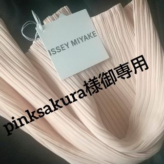 プリーツプリーズイッセイミヤケ(PLEATS PLEASE ISSEY MIYAKE)の【最終価格💞】イッセイミヤケhatchingトップス【 FJ669】4月新作(カットソー(半袖/袖なし))