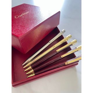 カルティエ(Cartier)の【お得セール】大人気　カルティエ　ボールペン　ラブリング柄　メンズ　レディース(ペン/マーカー)