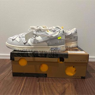 ナイキ(NIKE)の新品未使用OFF-WHITE × NIKE DUNK LOW 49 28.0cm(スニーカー)