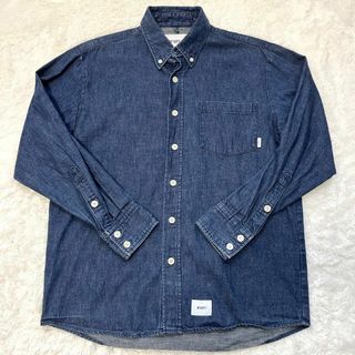 ダブルタップス(W)taps)の【美品】Wtaps BD / LS / Cotton. Denim Indigo(シャツ)