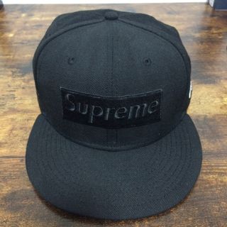 シュプリーム(Supreme)のsupreme×newera tonal box logo cap 7 5/8(キャップ)