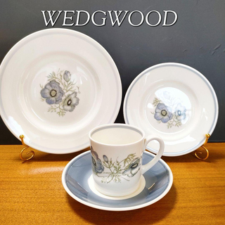 ウェッジウッド(WEDGWOOD)のウエッジウッド スージークーパー 大きいサイズ グレンミスト カップ＆プレート(食器)