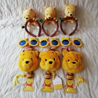 クマノプーサン(くまのプーさん)のTDR　くまのプーさんグッズ12点セット(小道具)