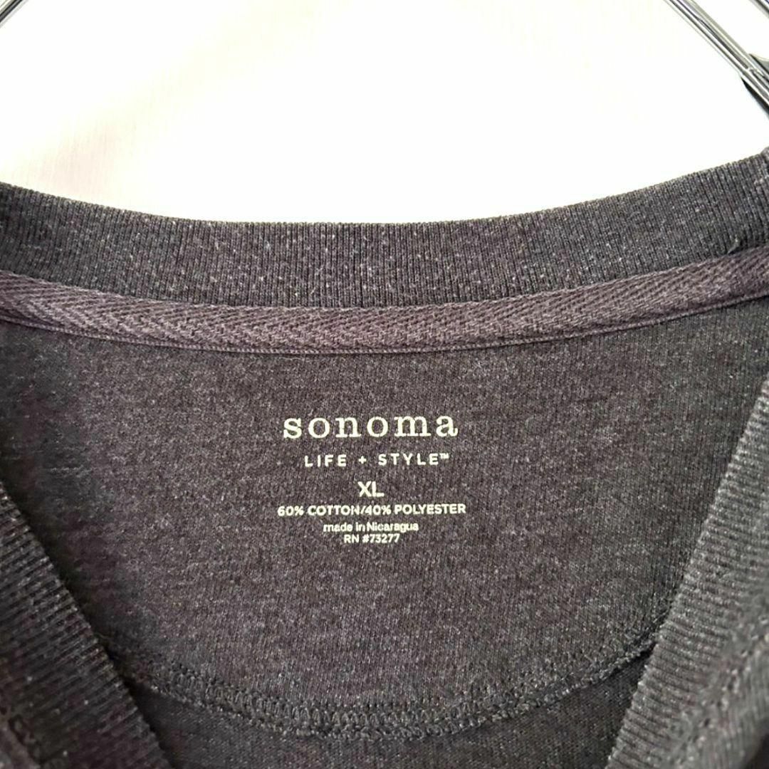 ソノマ sonoma プレーン 無地 スウェット XL グレー 灰色 古着 メンズのトップス(スウェット)の商品写真
