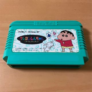 ファミリーコンピュータ(ファミリーコンピュータ)の【FC】クレヨンしんちゃん オラとポイポイ(家庭用ゲームソフト)