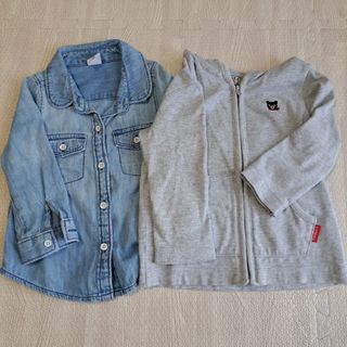 DOUBLE.B&GAP2枚セット80サイズ