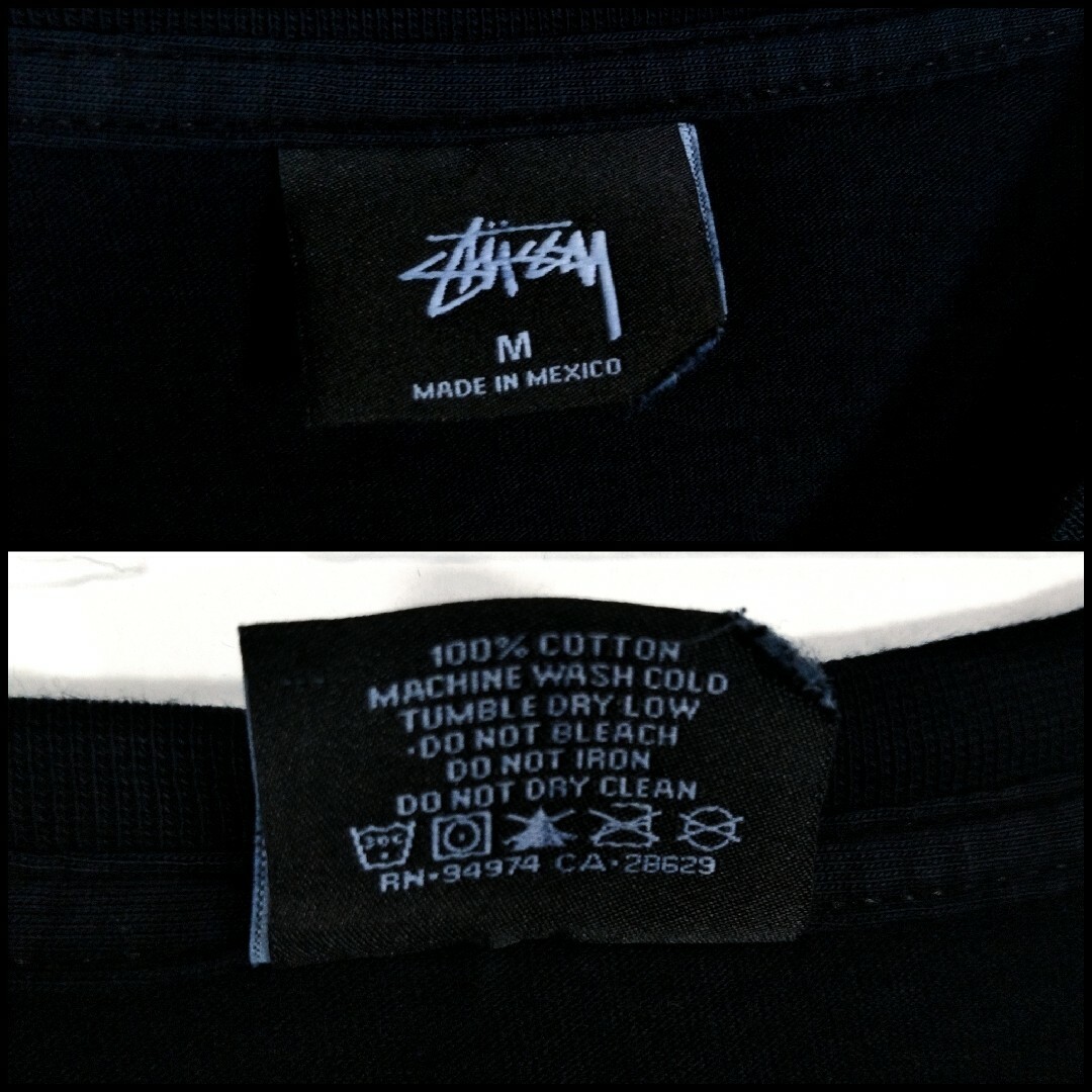 STUSSY(ステューシー)の【STUSSY】折れクラウン　立体モダンアートロゴ　Tシャツ メンズのトップス(Tシャツ/カットソー(半袖/袖なし))の商品写真