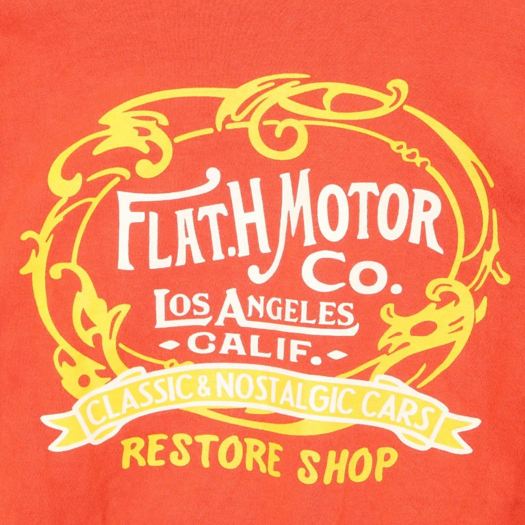 THE FLAT HEAD(フラットヘッド)のTHE FLAT HEAD/フラットヘッド アームプリント 長袖Tシャツ ロンT メンズのトップス(Tシャツ/カットソー(七分/長袖))の商品写真