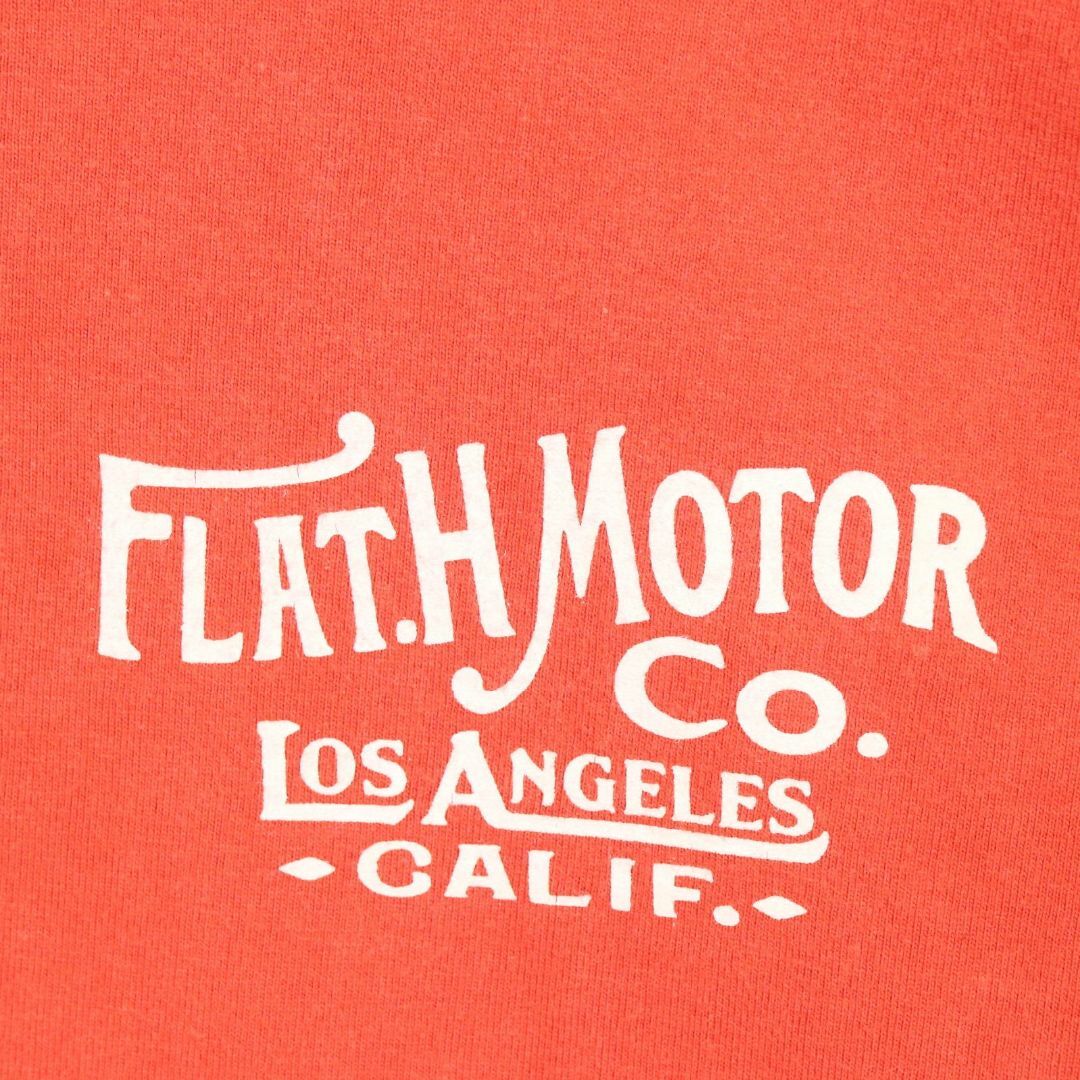 THE FLAT HEAD(フラットヘッド)のTHE FLAT HEAD/フラットヘッド アームプリント 長袖Tシャツ ロンT メンズのトップス(Tシャツ/カットソー(七分/長袖))の商品写真