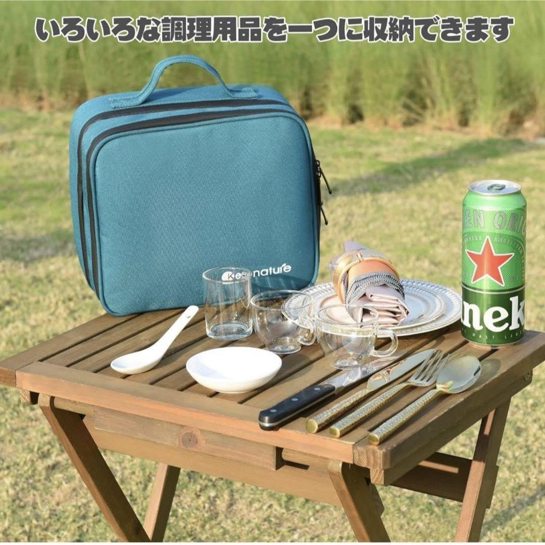 調理器具 食器 料理 収納 キャンプ用品 アウトドア バッグ セット BBQ スポーツ/アウトドアのアウトドア(その他)の商品写真