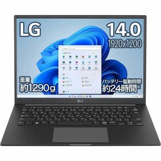 エルジーエレクトロニクス(LG Electronics)の新品　AMD Ryzen5搭載ゲーミングノートPC 14U70Q-KR55J(ノートPC)