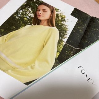 フォクシー(FOXEY)のにゃむにゃむ様ご専用FOXEY☆心地よく新しい季節にしなやかシルクニット☆(ニット/セーター)