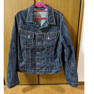 ヌーディジーンズ(Nudie Jeans)の未使用に近い　ヌーディージーンズ　Gジャン　Lサイズ　NJ3206　イタリア製(Gジャン/デニムジャケット)