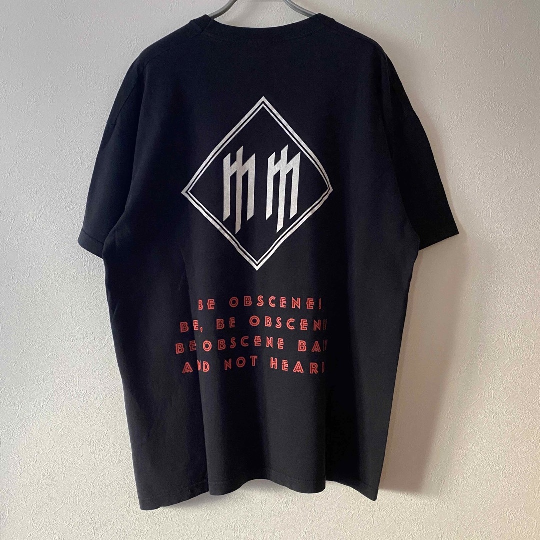 Marilyn Manson mOBSCENE XL マリリンマンソン Tシャツ Marilyn Manson mOBSCENE XL マリリンマンソン Tシャツ