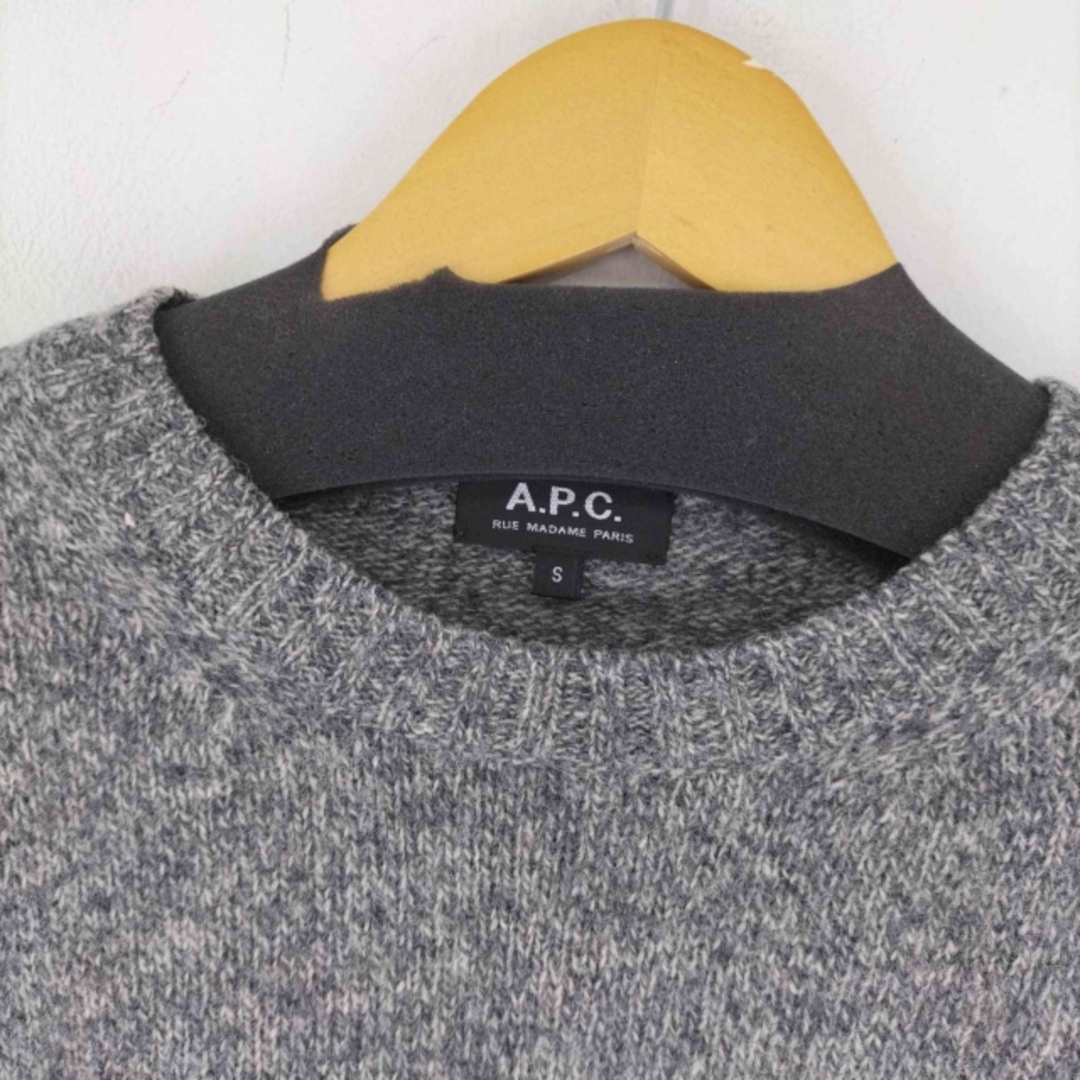 A.P.C(アーペーセー)のA.P.C.(アーペーセー) メランジウール クルーネックニット レディース レディースのトップス(ニット/セーター)の商品写真