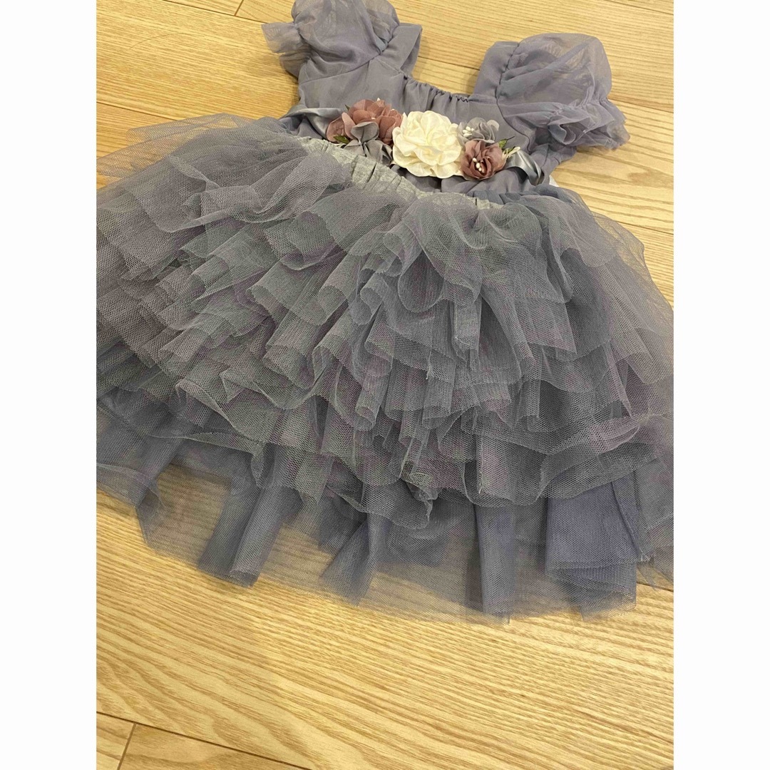 フォーマルドレス　100cm 2歳4ヶ月 キッズ/ベビー/マタニティのキッズ服女の子用(90cm~)(ドレス/フォーマル)の商品写真