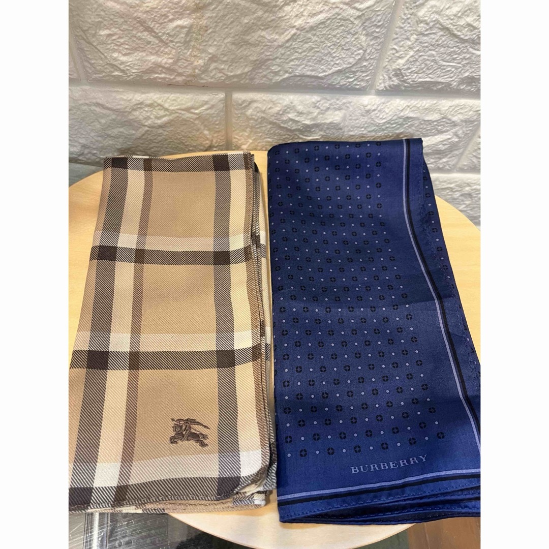 BURBERRY(バーバリー)のバーバリーハンカチSET メンズのファッション小物(ハンカチ/ポケットチーフ)の商品写真