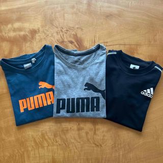 プーマ(PUMA)のPUMA・adidas 半袖Tシャツ【140】3枚セット(Tシャツ/カットソー)