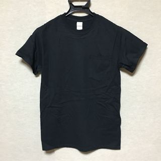 ギルタン(GILDAN)の新品 GILDAN ギルダン 半袖Tシャツ ポケット付き ブラック 黒 S(Tシャツ/カットソー(半袖/袖なし))