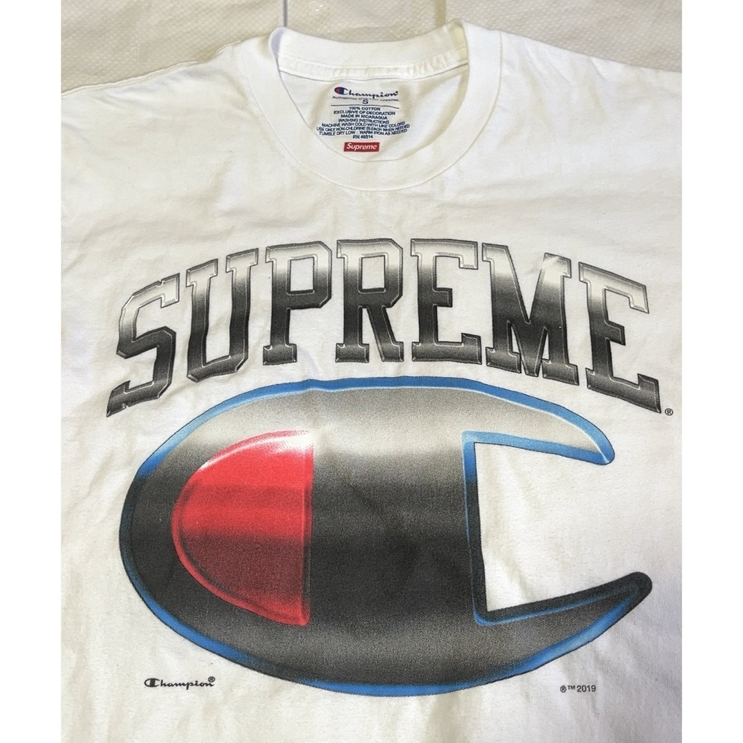 Supreme(シュプリーム)のSupreme シュプリーム Champion Tee / S メンズのトップス(Tシャツ/カットソー(半袖/袖なし))の商品写真