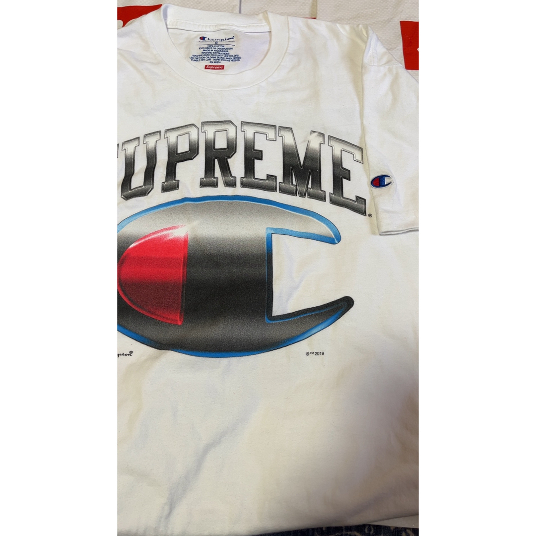 Supreme(シュプリーム)のSupreme シュプリーム Champion Tee / S メンズのトップス(Tシャツ/カットソー(半袖/袖なし))の商品写真