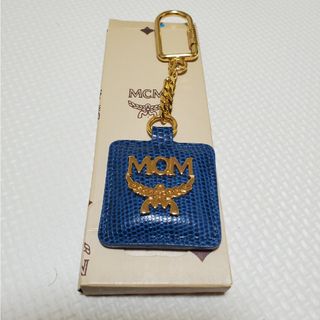 MCM - MCM❣️キーホルダー　ブルー　希少　１点限り　エムシーエム　キーリング