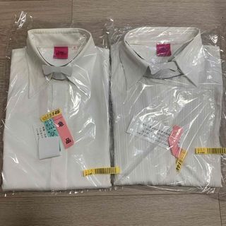 アオヤマ(青山)のしらたま様専用★Miss Junko女性用白ワイシャツ2枚(シャツ/ブラウス(長袖/七分))