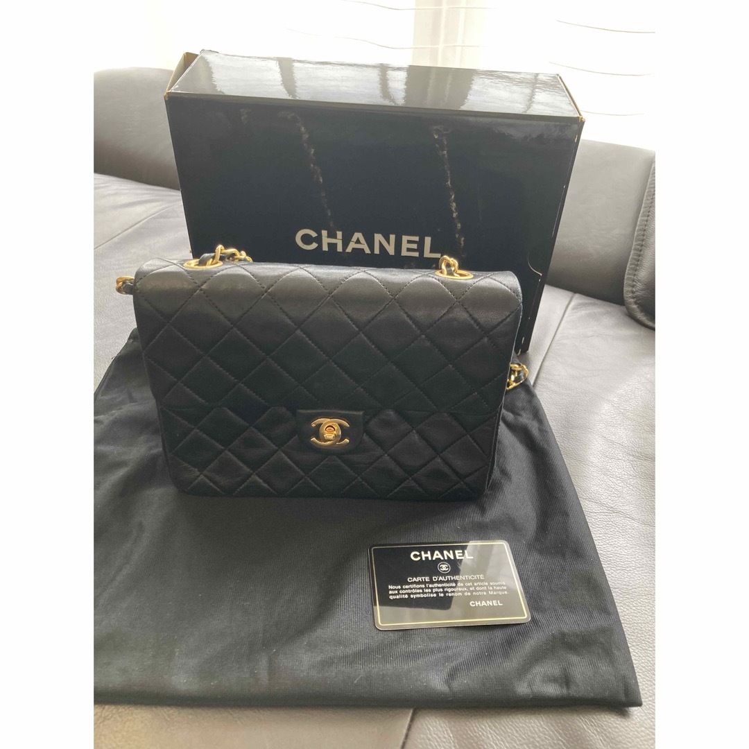 CHANEL - シャネルバッグ ラムスキン ミニマトラッセ20 CHANEL - シャネルバッグ ラムスキン ミニマトラッセ20
