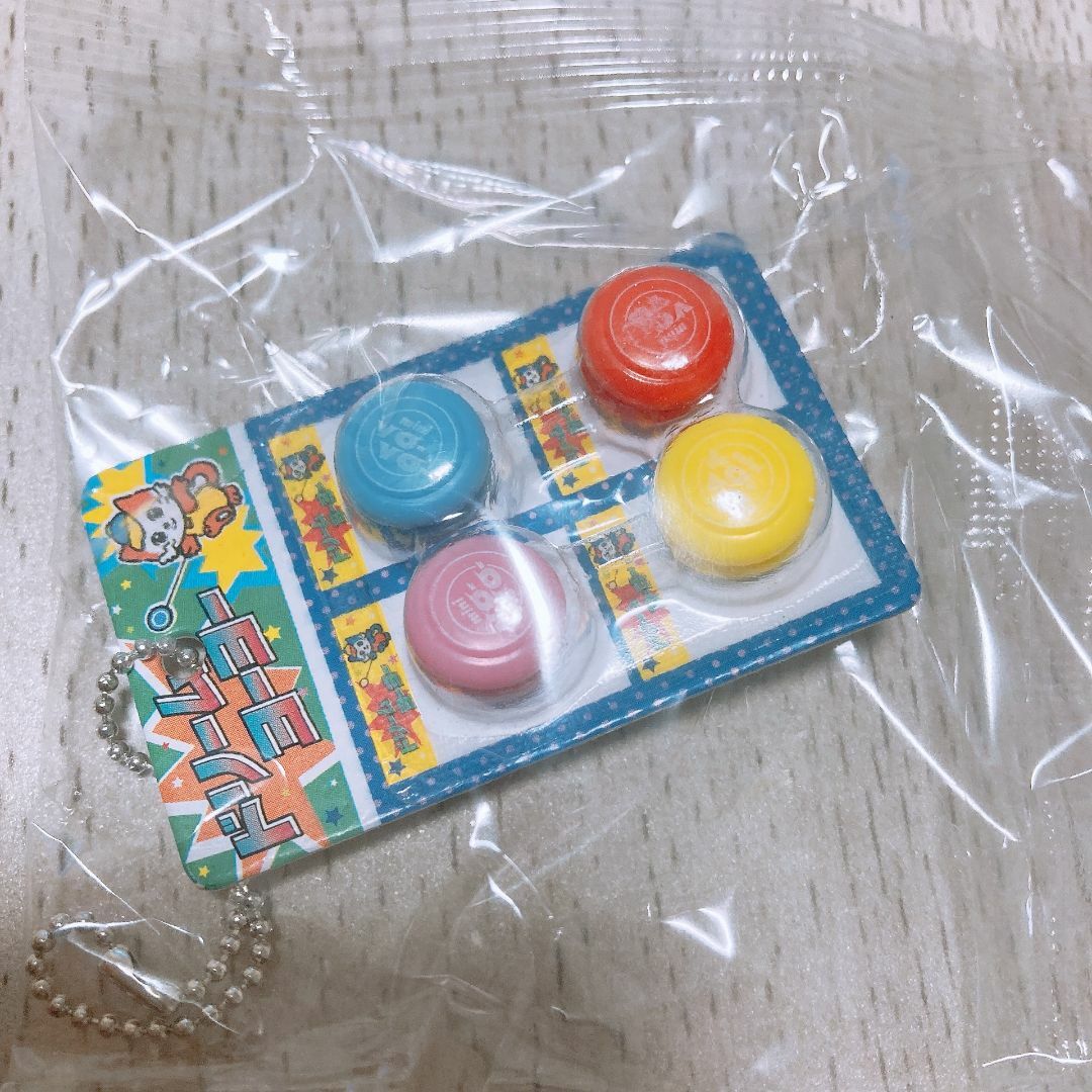 ガチャガチャ　吊り下げ　駄菓子屋おもちゃマスコット 3 ヨーヨー エンタメ/ホビーのエンタメ その他(その他)の商品写真