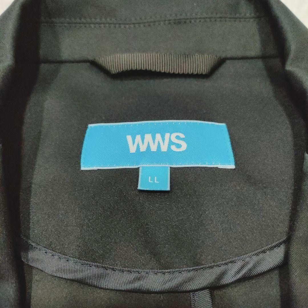 【美品】WWS ワークウェアスーツ Bizテーラードジャケット ダークネイビー メンズのジャケット/アウター(テーラードジャケット)の商品写真