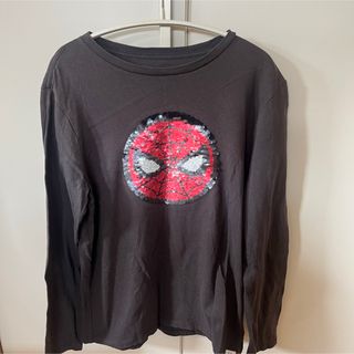 GAP marvel スパイダーマン　ロンT (Tシャツ/カットソー)