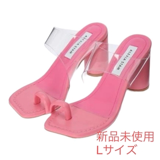アリシアスタン(ALEXIA STAM)のClear Strap Toe Ring Sandals(サンダル)