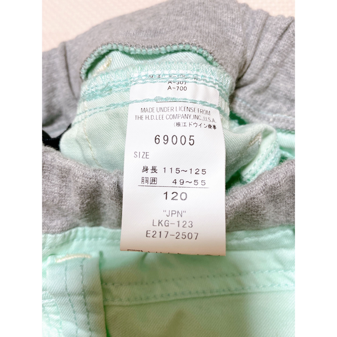 EDWIN(エドウィン)のEDWIN  エドウィン　パンツ　Lee 120 キッズ/ベビー/マタニティのキッズ服女の子用(90cm~)(パンツ/スパッツ)の商品写真