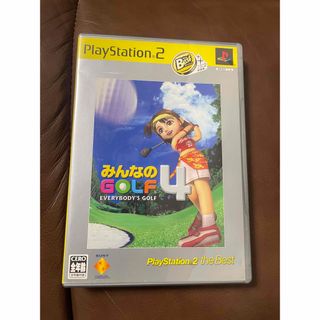 プレイステーション2(PlayStation2)のBest版　みんなのGOLF4 PS2(家庭用ゲームソフト)