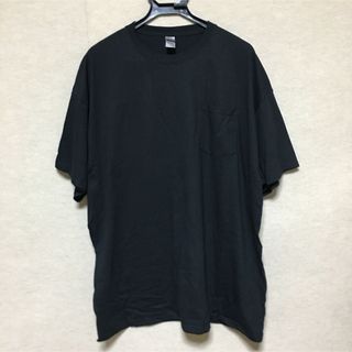 ギルタン(GILDAN)の新品 GILDAN ギルダン 半袖Tシャツ ポケット付き ブラック 黒 2XL(Tシャツ/カットソー(半袖/袖なし))