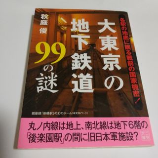 大東京の地下鉄道９９の謎(その他)